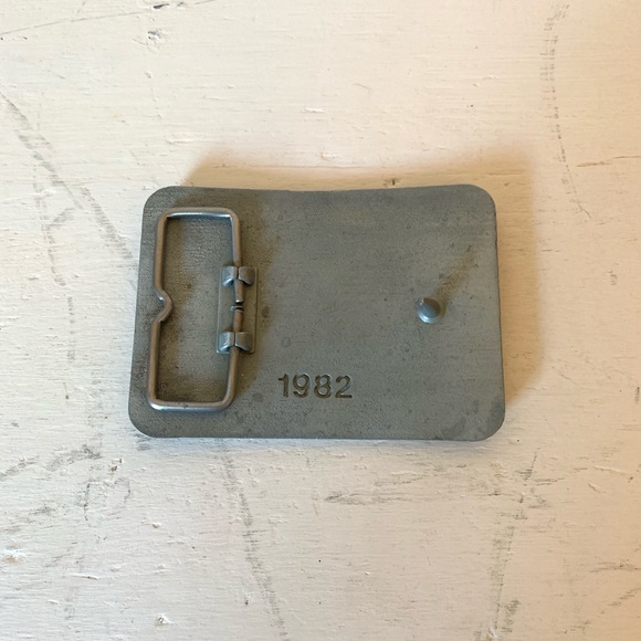 VTG Belt Buckle New Holland - Picture 3 of 4